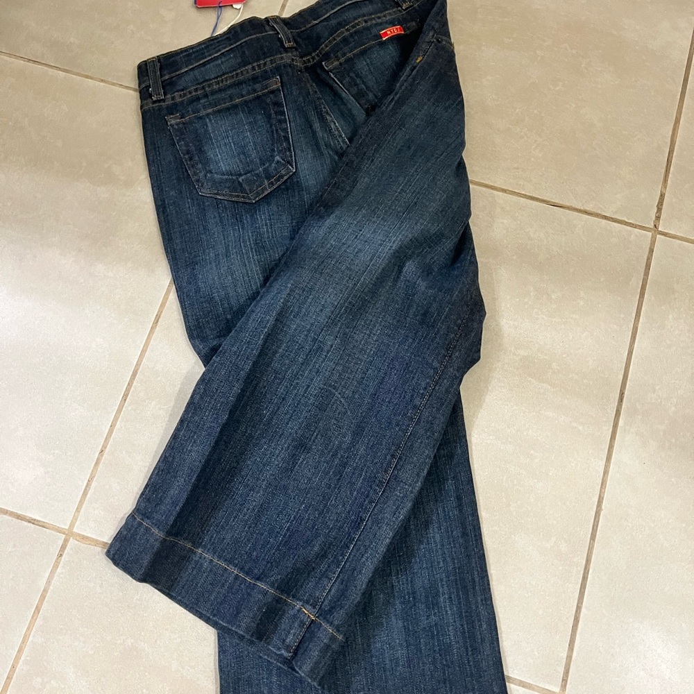NYDJ Dark Indigo Cropped Ankle Jeans